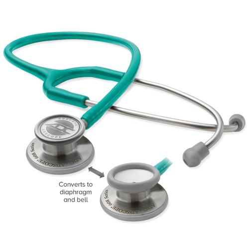 ADC Adscope Clinician 608 Stethoscope, TEAL   *In-Stock*