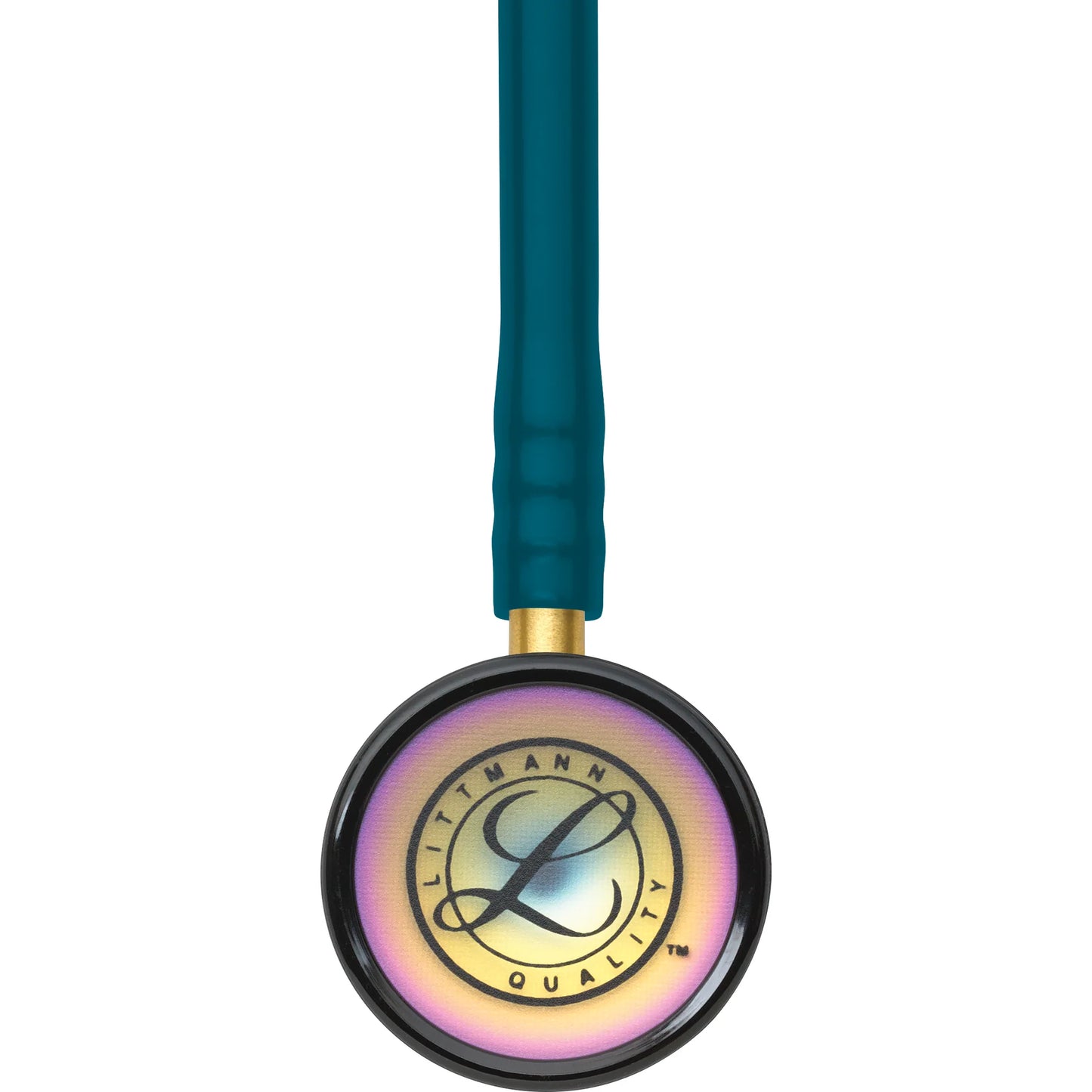 3M Littmann Classic II Pediatric Stethoscope, CARRIBEAN BLUE & RAINBOW **ITEM ON BACK ORDER**