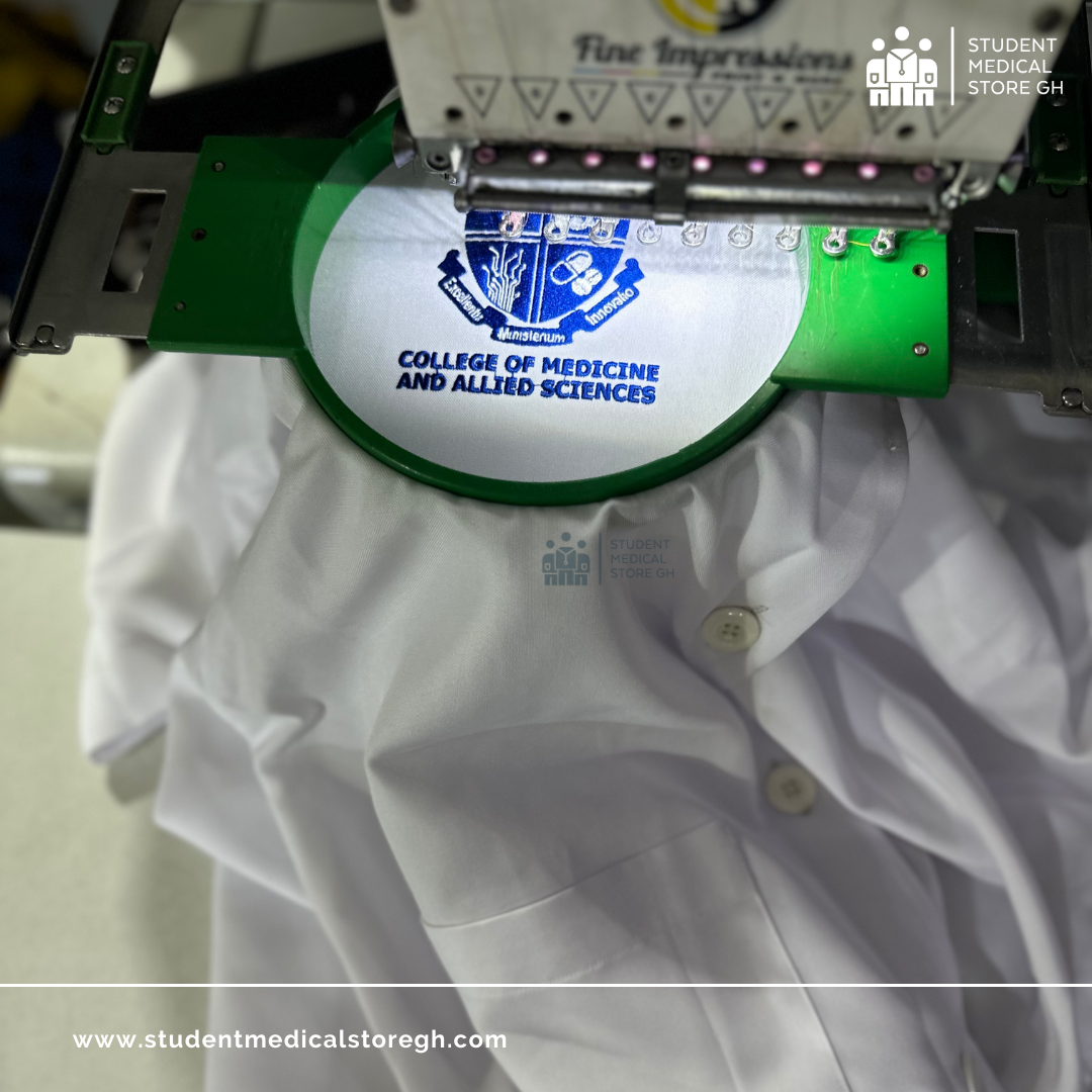 Embroidery - Scrubs, Lab Coat