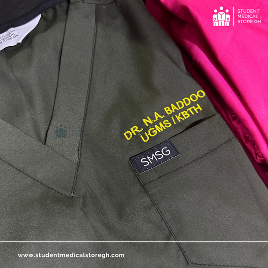 Embroidery - Scrubs, Lab Coat