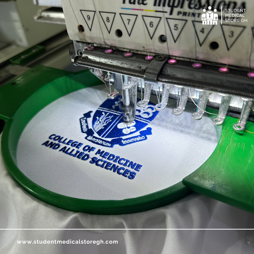Embroidery - Scrubs, Lab Coat