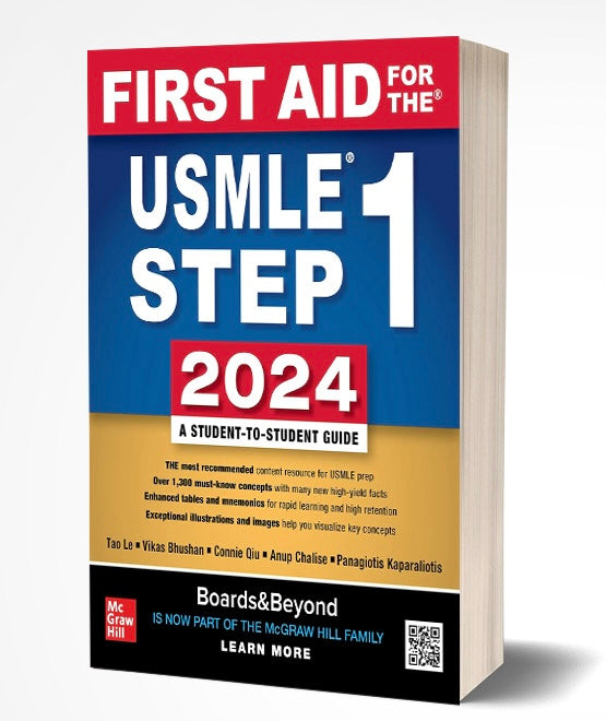 First Aid for the USMLE Step 1 Guide *2024 In-Stock!!*