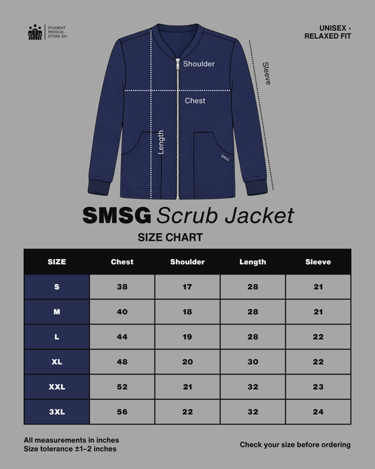 Scrub Jacket by SMSG