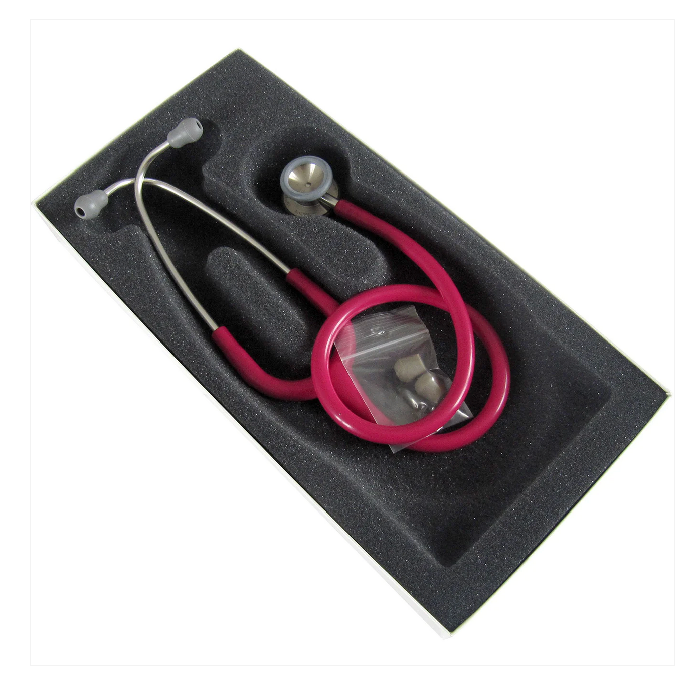 3M Littmann Classic II Pediatric Stethoscope, RASPBERRY **ITEM ON BACK ORDER**