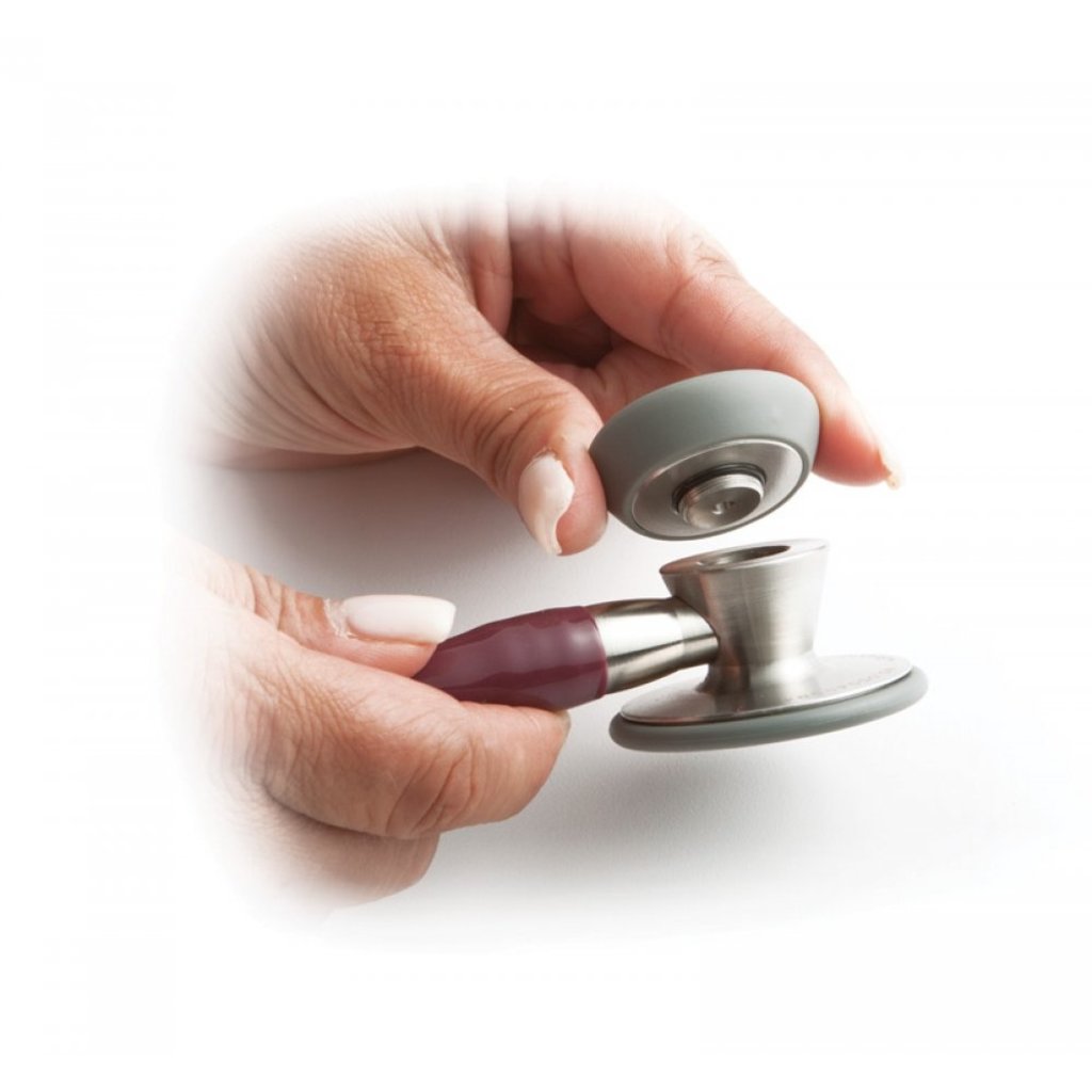 ADC ADSCOPE 601 CARDIOLOGY STETHOSCOPE, METALLIC RASPBERRY **ITEM ON BACK ORDER**