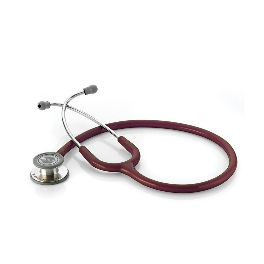 ADC Adscope Clinician 608 Stethoscope, BURGUNDY **Item on Back Order**