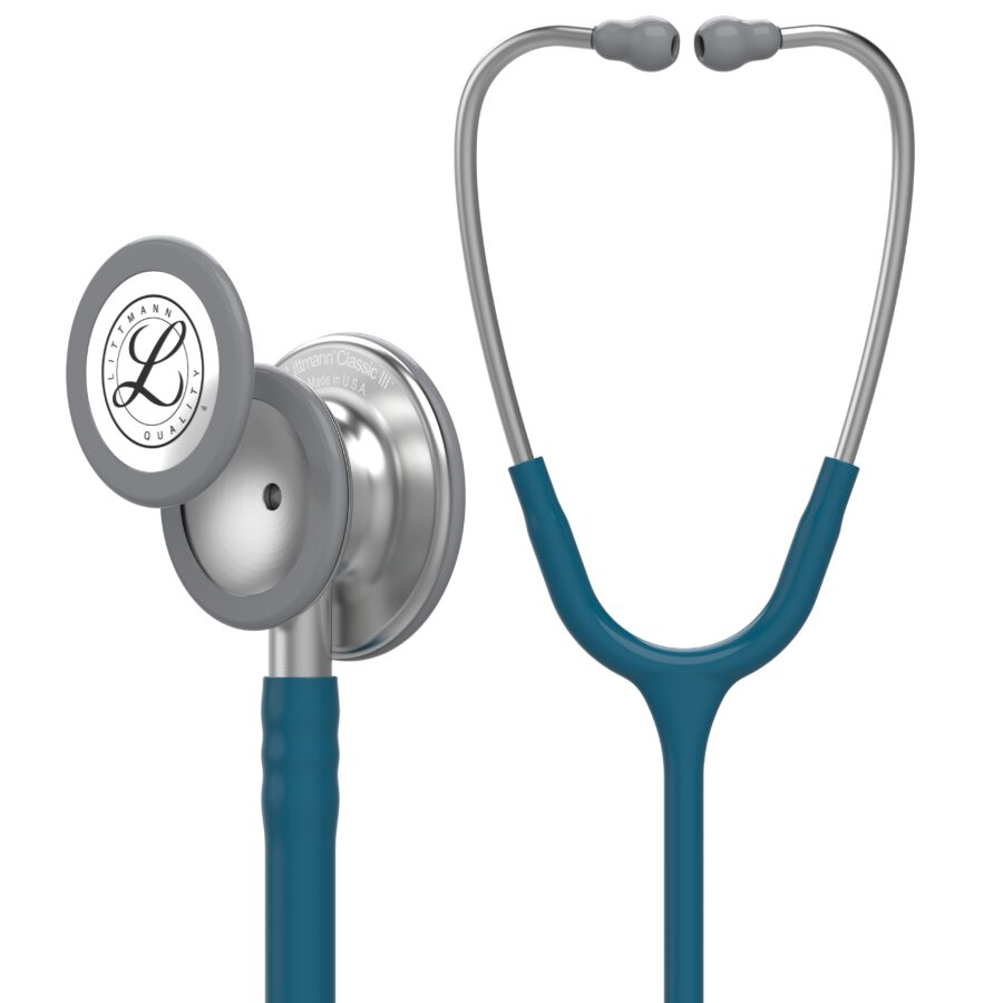 3M LITTMANN CLASSIC III, CARRIBEAN BLUE AND SILVER **ITEM ON BACK ORDER**