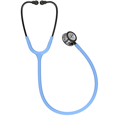 3M LITTMANN CLASSIC III, CEIL BLUE AND MIRROR W/ SMOKE STEM **ITEM ON BACK ORDER**