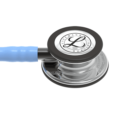 3M LITTMANN CLASSIC III, CEIL BLUE AND MIRROR W/ SMOKE STEM **ITEM ON BACK ORDER**