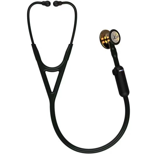 3M Littmann CORE Digital Stethoscope, Black Tube w/ High Polish Copper Chestpiece **ITEM ON BACK ORDER**