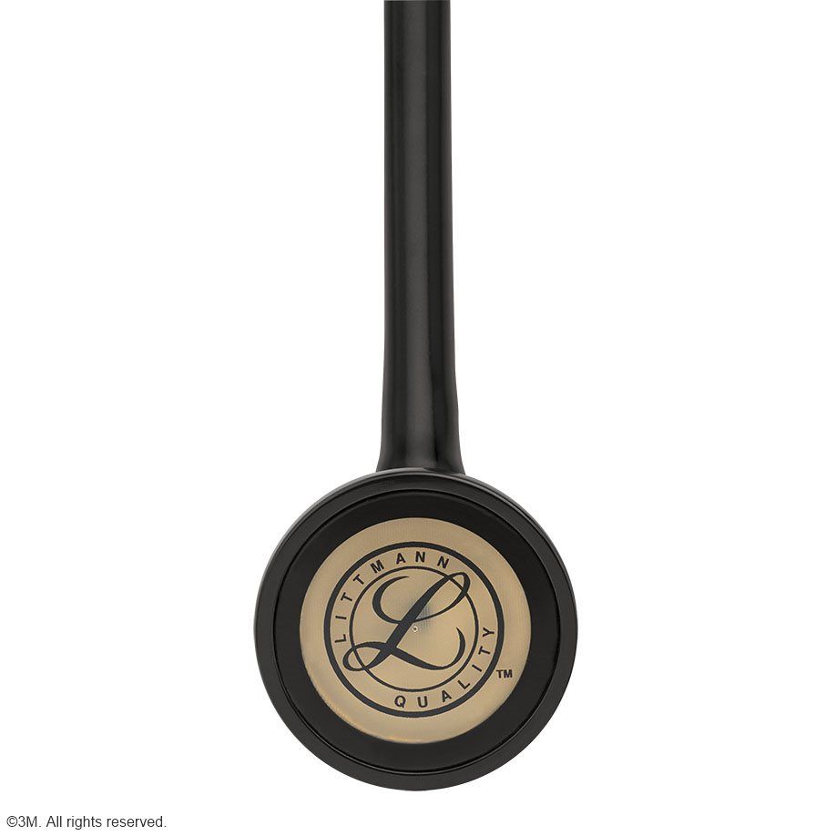 3M Littmann Master Cardiology Stethoscope, Black and Brass **ITEM ON BACK ORDER**