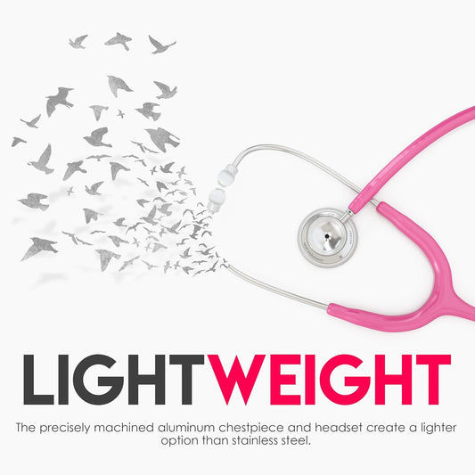 MDF Acoustica® Stethoscope - Bright Pink Fuschia