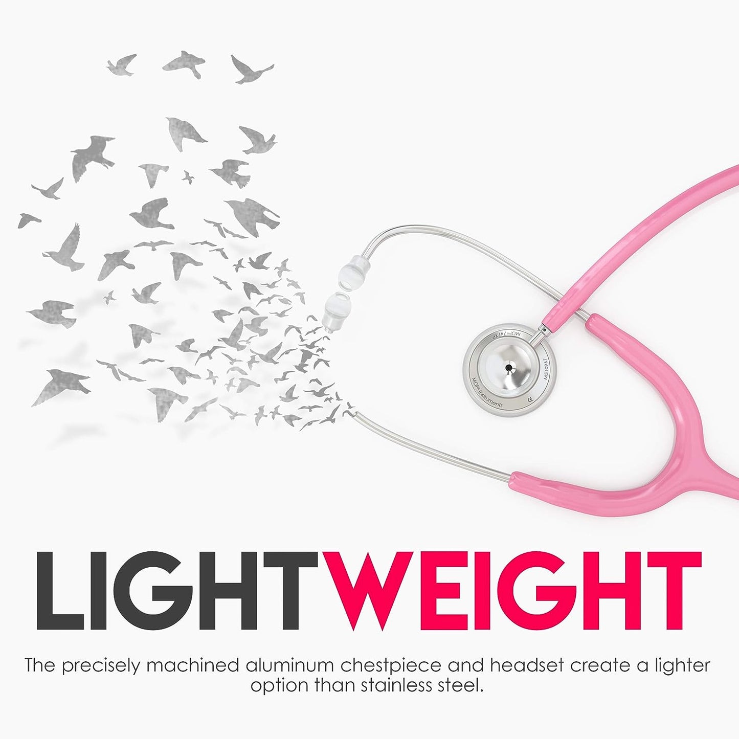 MDF Acoustica® Stethoscope - Pink