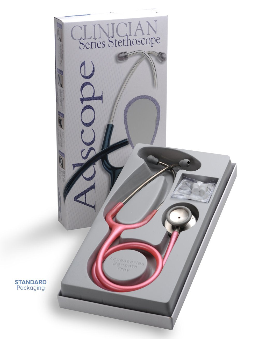 ADC Adscope Clinician 608 Stethoscope, ORANGE **Item on Back Order**