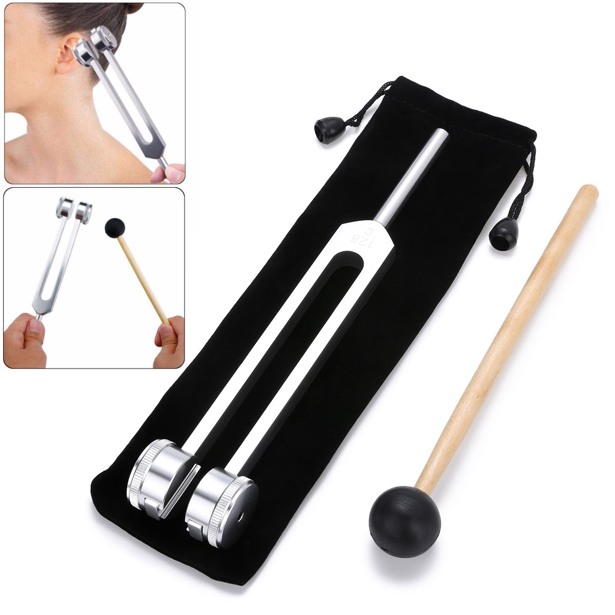 Tuning Fork 128 Hz, 256 Hz, 512 Hz