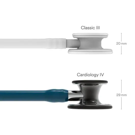 3M LITTMANN CARDIOLOGY IV, Carribean Blue & High-polish Smoke w/ Mirror **ITEM ON BACK ORDER**