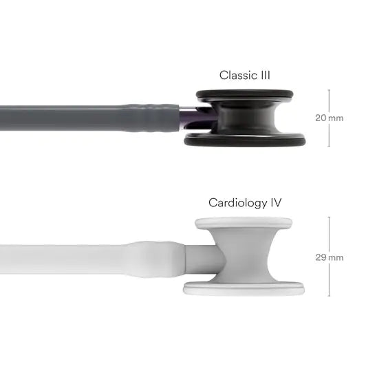 3M LITTMANN CLASSIC III, GREY AND SMOKE W/ VIOLET GREY STEM **ITEM ON BACK ORDER**