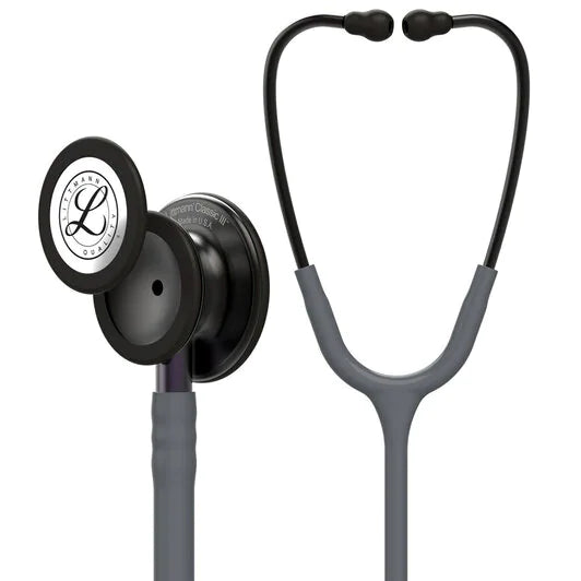 3M LITTMANN CLASSIC III, GREY AND SMOKE W/ VIOLET GREY STEM **ITEM ON BACK ORDER**