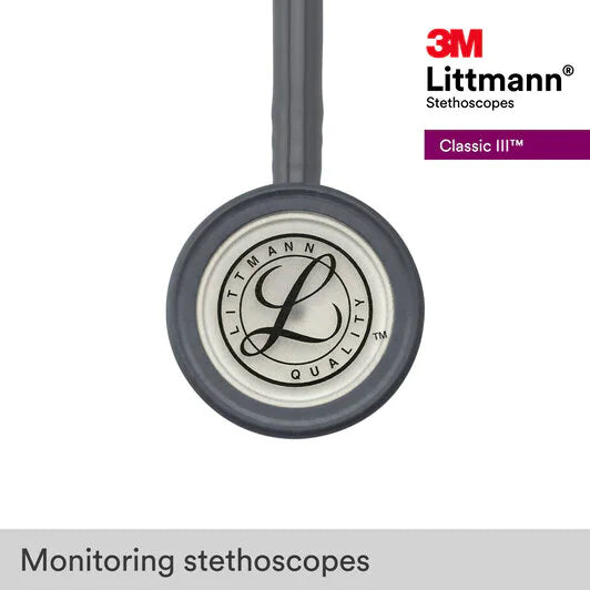 3M LITTMANN CLASSIC III, GREY AND SILVER **ITEM ON BACK ORDER**