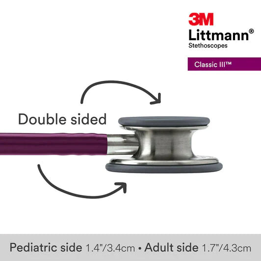 3M LITTMANN CLASSIC III, PLUM **ITEM ON BACK ORDER**