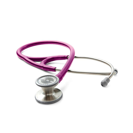 ADC ADSCOPE 601 CARDIOLOGY STETHOSCOPE, METALLIC RASPBERRY **ITEM ON BACK ORDER**