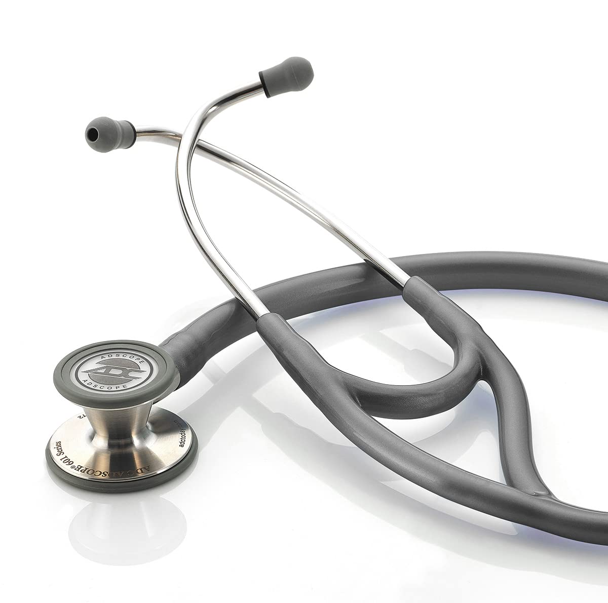 ADC ADSCOPE 601 CARDIOLOGY STETHOSCOPE, METALLIC GRAY **ITEM ON BACK ORDER**