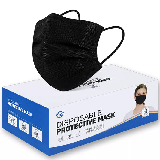 Surgical Face Mask, Disposable, 3-ply