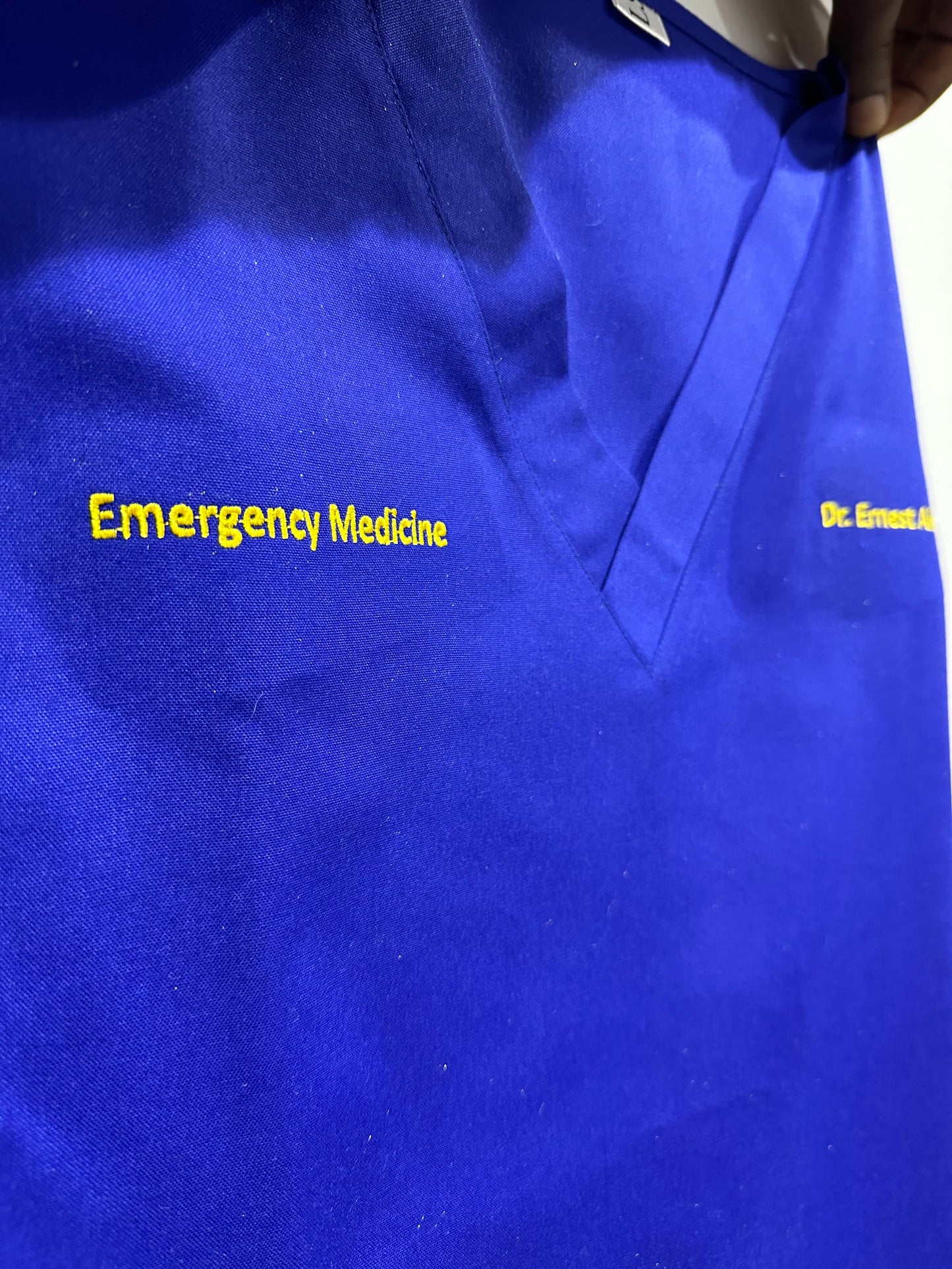 Embroidery - Scrubs, Lab Coat