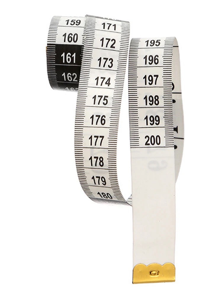 Double scale Tape Measure: 1.5 Meters & 2 Meters