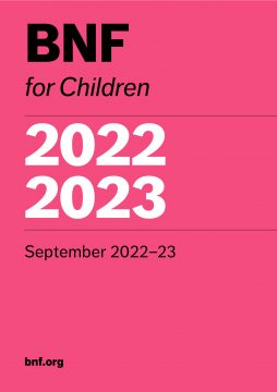 BNF (British National Formulary) Books, Children/Adult