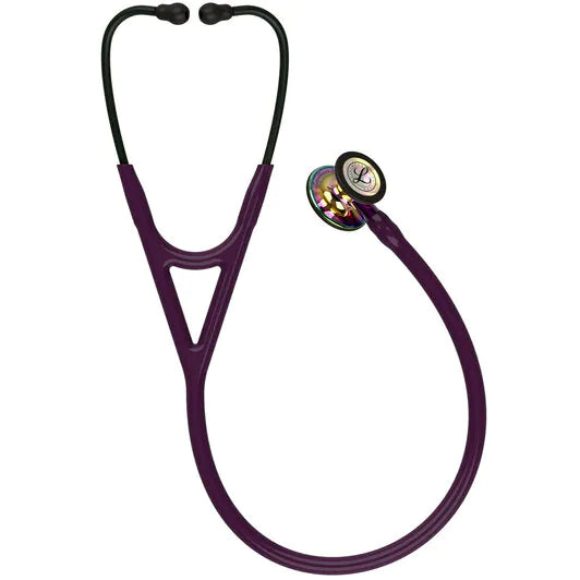 3M LITTMANN CARDIOLOGY IV, PLUM AND HIGH-POLISH RAINBOW W/ VIOLET **ITEM ON BACK ORDER**