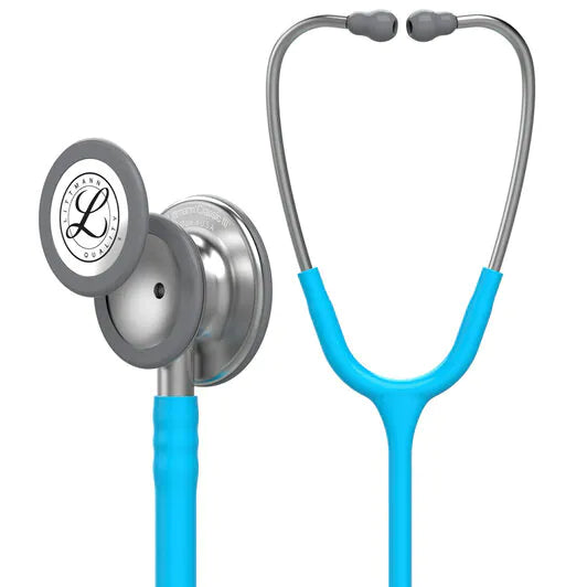 3M LITTMANN CLASSIC III, TURQUOISE AND SILVER **ITEM ON BACK ORDER**