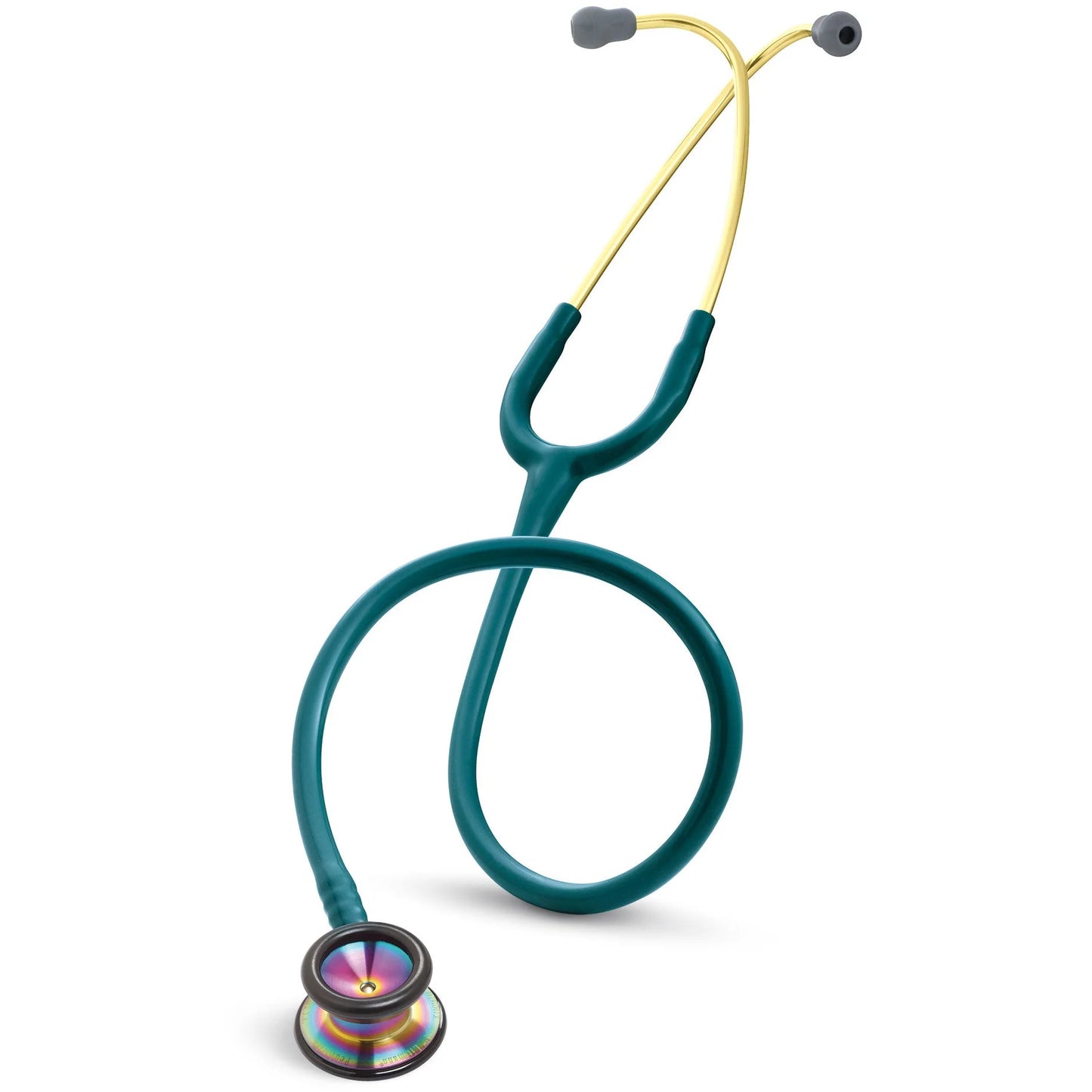 3M Littmann Classic II Pediatric Stethoscope, CARRIBEAN BLUE & RAINBOW    **ITEM ON BACK ORDER**