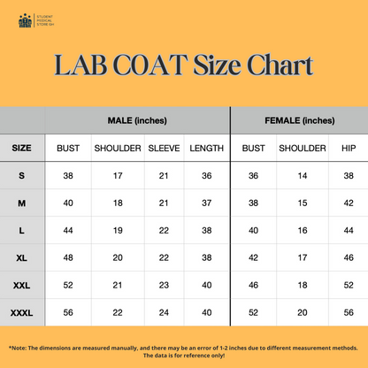 Laboratory Coat - MALE & FEMALE by SMSG