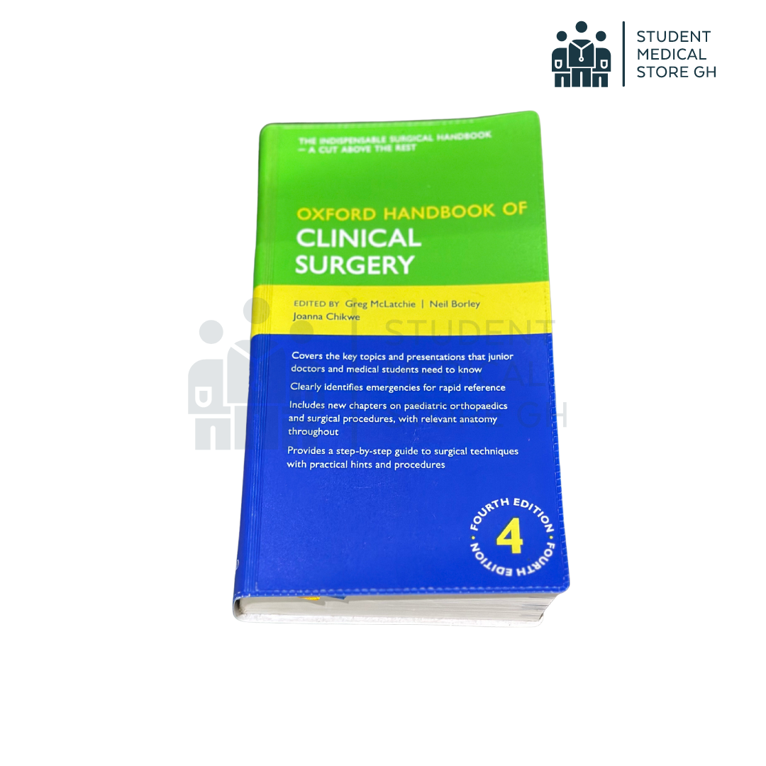 Oxford Handbook of Clinical Surgery 4th Edition SMSG 2