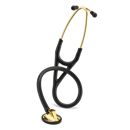 3M Littmann Master Cardiology Stethoscope, Black and Brass   **ITEM ON BACK ORDER**