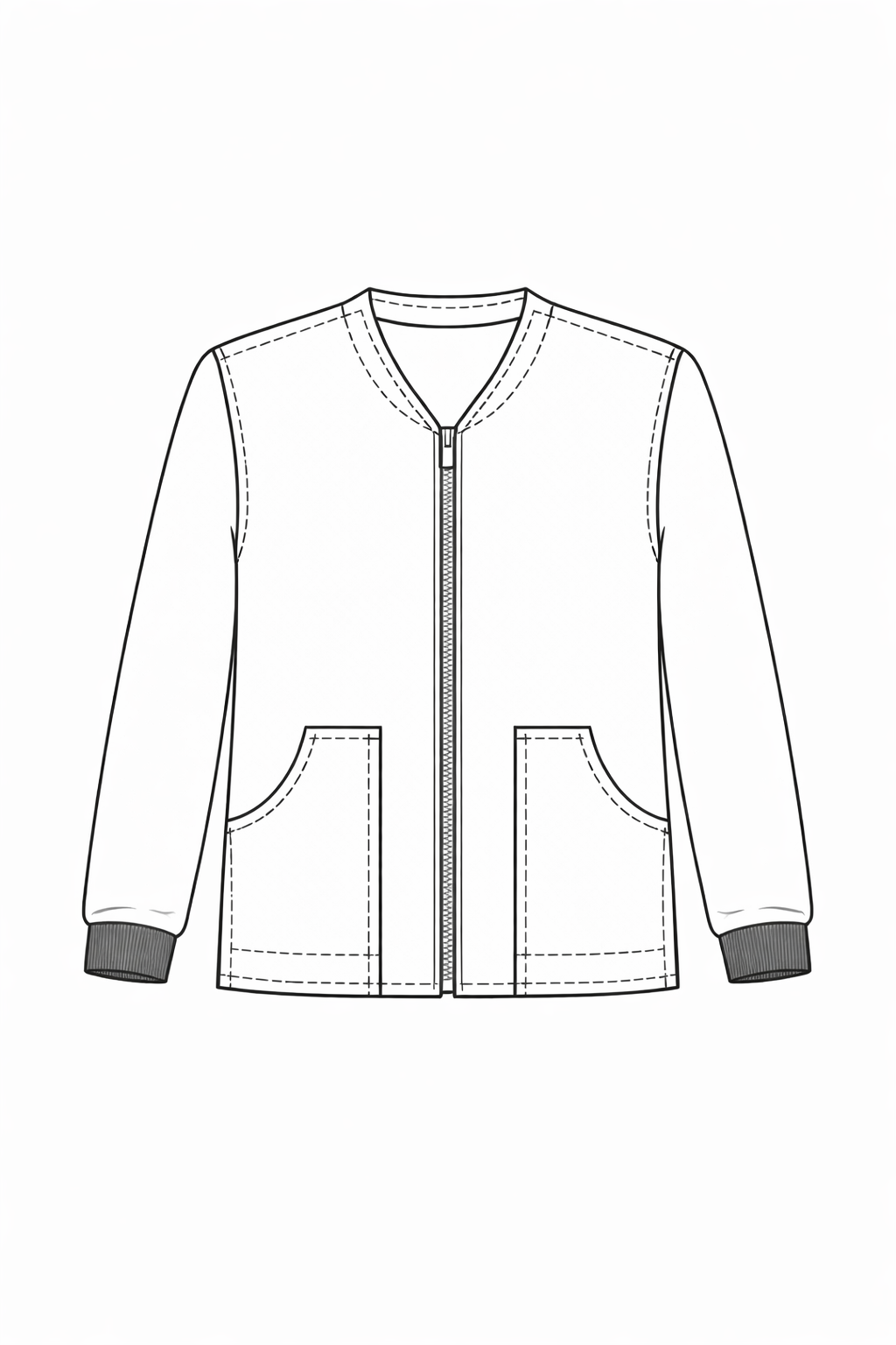 Scrub Jacket by SMSG