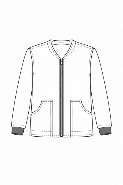 Scrub Jacket by SMSG