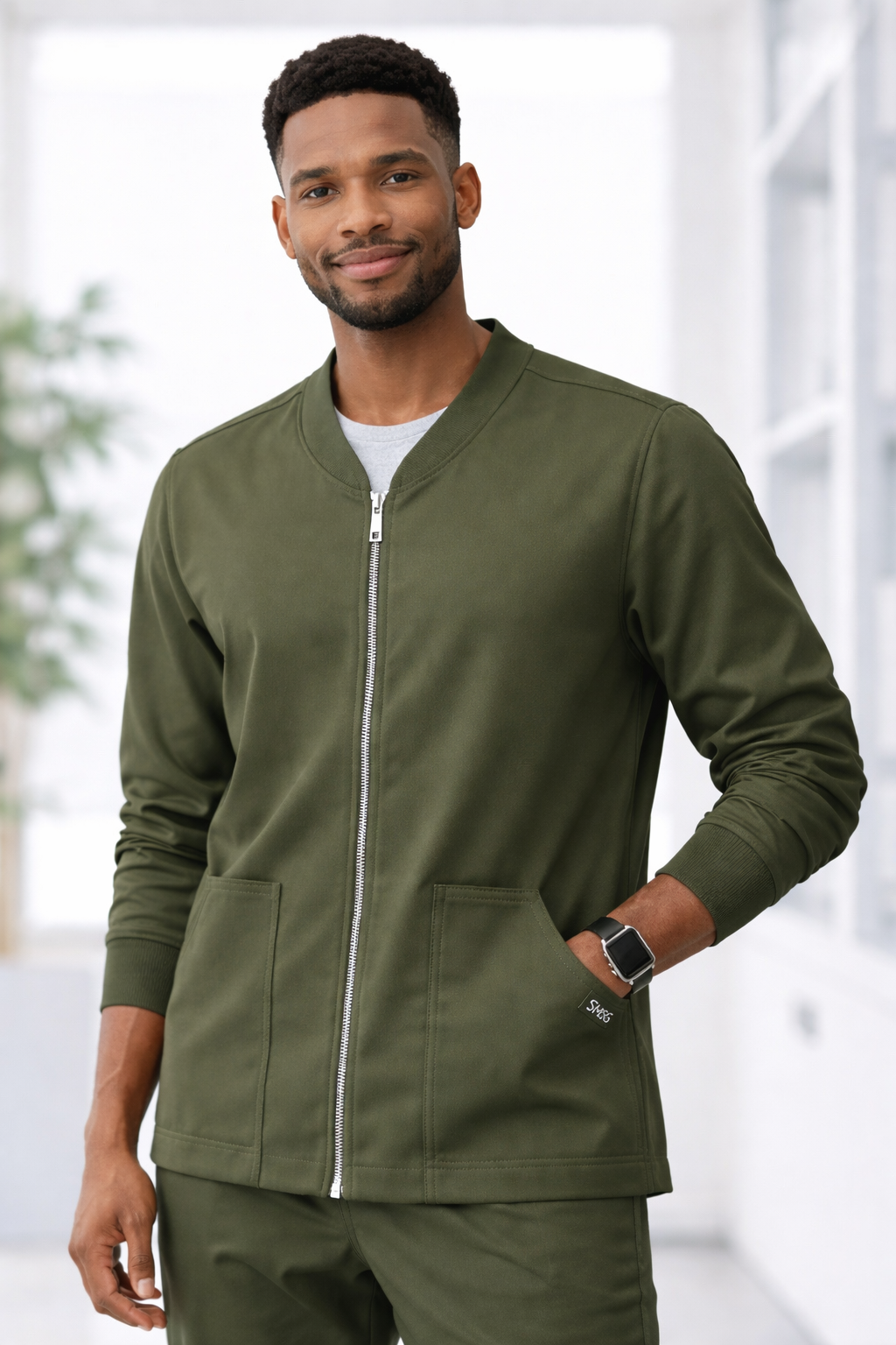 Scrub Jacket by SMSG