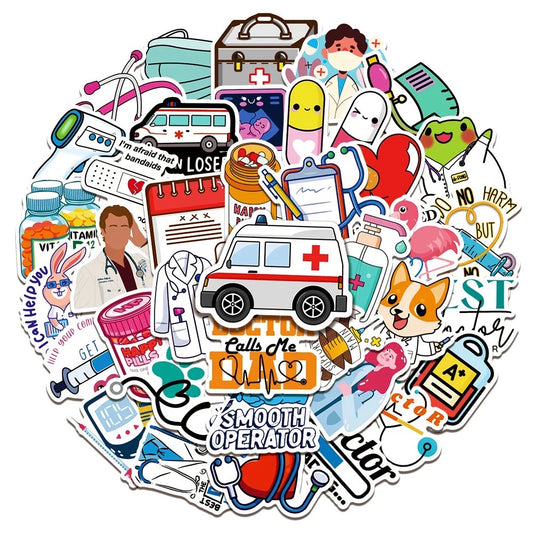 Medical / Health Series Stickers