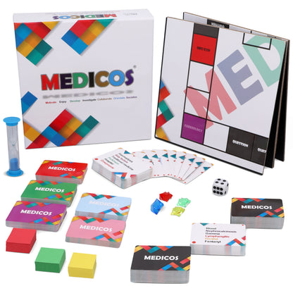 MEDICOS Medical Board Game - Have Fun While Learning