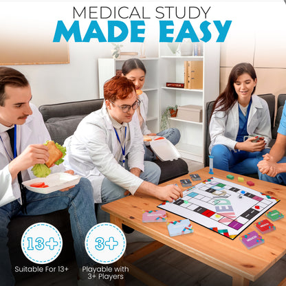 MEDICOS Medical Board Game - Have Fun While Learning