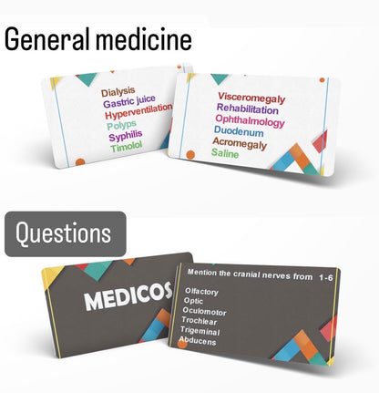 MEDICOS Medical Board Game - Have Fun While Learning