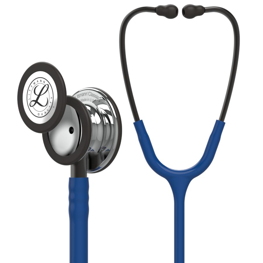 3M LITTMANN CLASSIC III, NAVY BLUE AND MIRROR  **ITEM ON BACK ORDER**