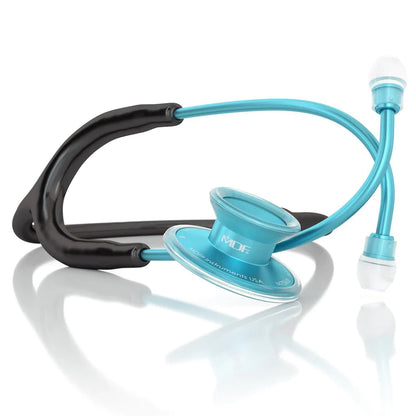 MDF Acoustica® Stethoscope - Black/Aqua