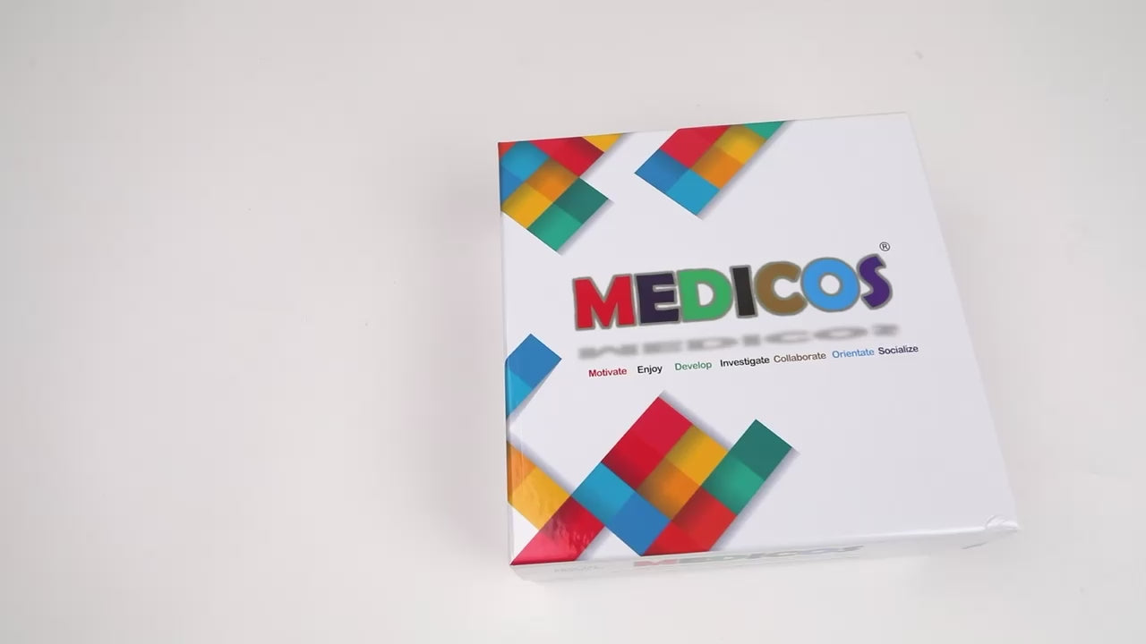 Medicos medical board game video explaining the product, game play and details.