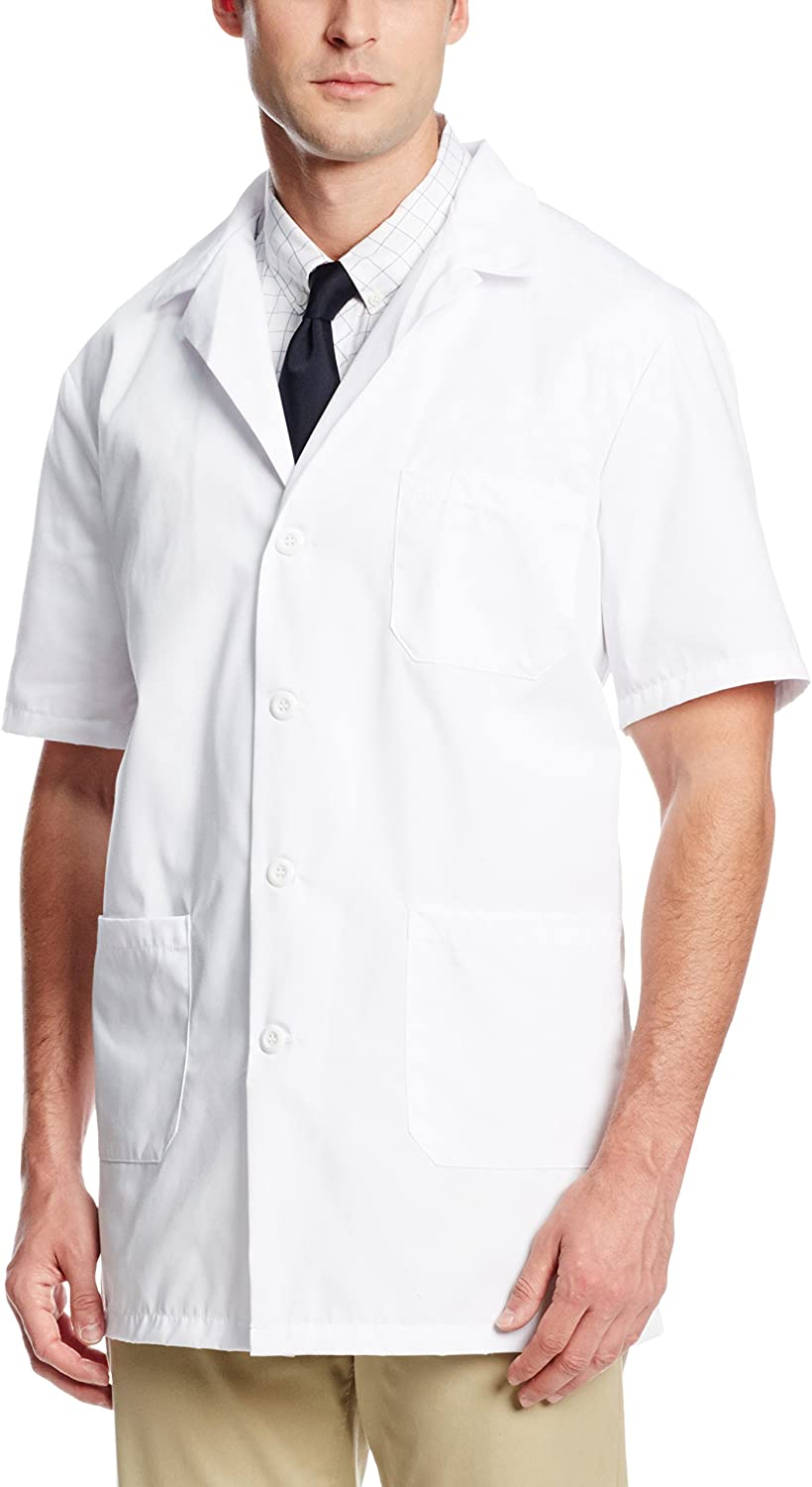 Laboratory Coat - Short Sleeve, Male & Female