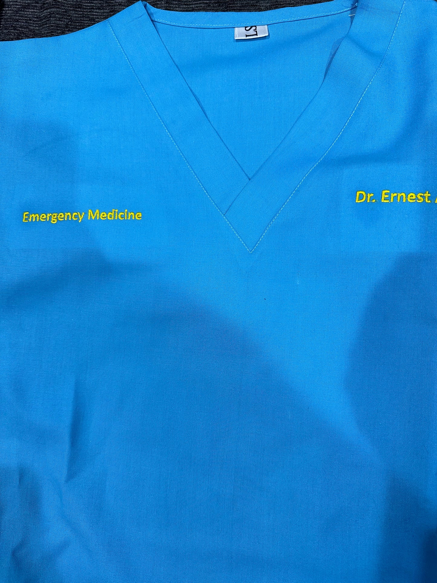Embroidery - Scrubs, Lab Coat