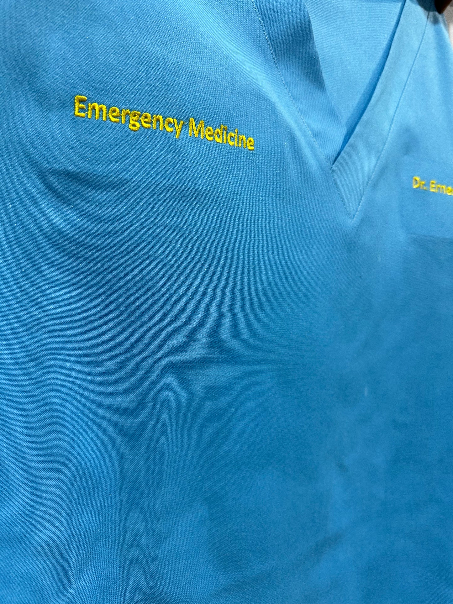 Embroidery - Scrubs, Lab Coat