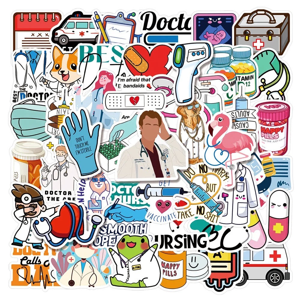Medical / Health Series Stickers